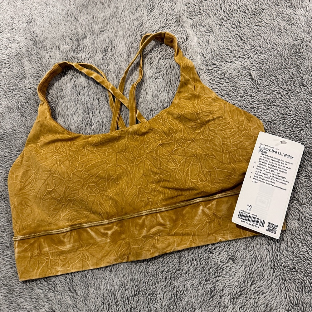 NWT! Sold out - Energy Bra - size 14